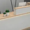 Simple Front Desk for Restaurant & Salon Modern Reception Desk For Retail Store Checkout & Cashier Station