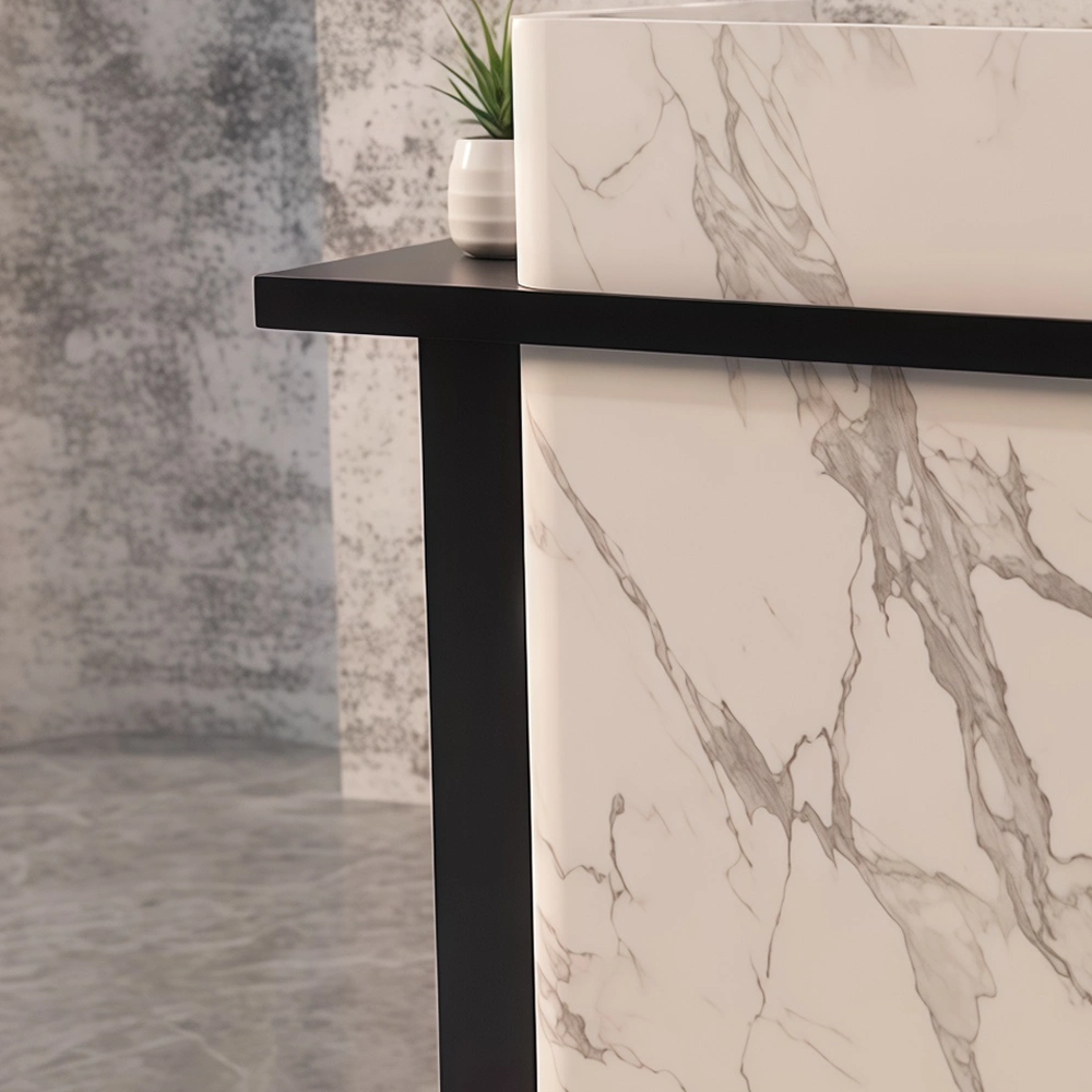 High-end Marble Company Reception Desk