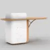 6 Nordic-style Minimalist Small Reception Desk