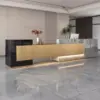 Genuine Marble Stone Hotel Reception Desk