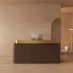 Light Luxury Modern Small Reception Desk