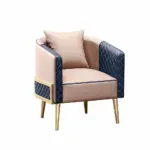 Luxurious Curved Sofa, Orange - Maoters