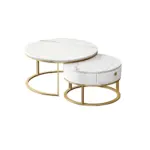 Luxurious Curved Sofa, Orange - Maoters