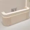 Modern Vertical-striped Luxury Reception Desk