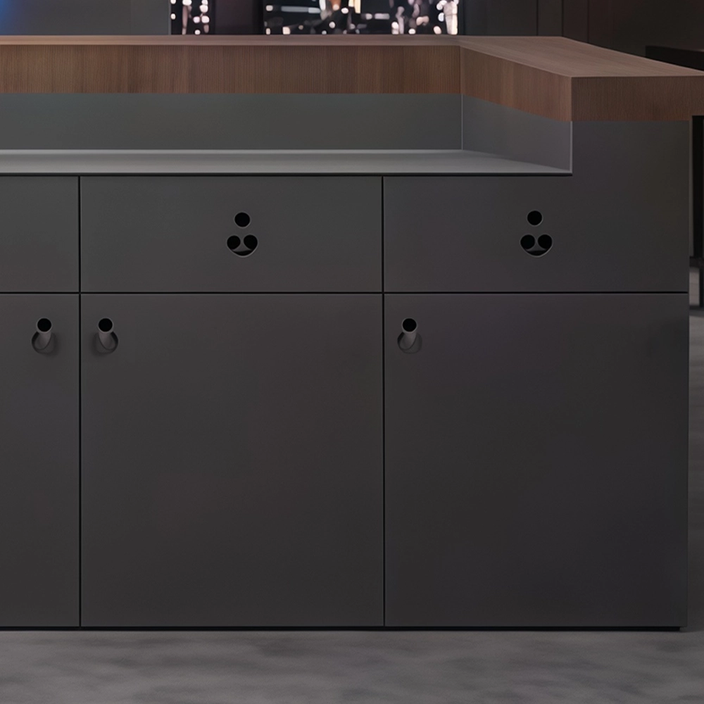 Rustic Industrial Feature  & Bar Counter in Cultured Stone