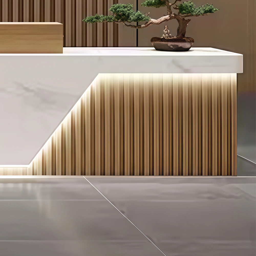Marble Business-style Reception Desk