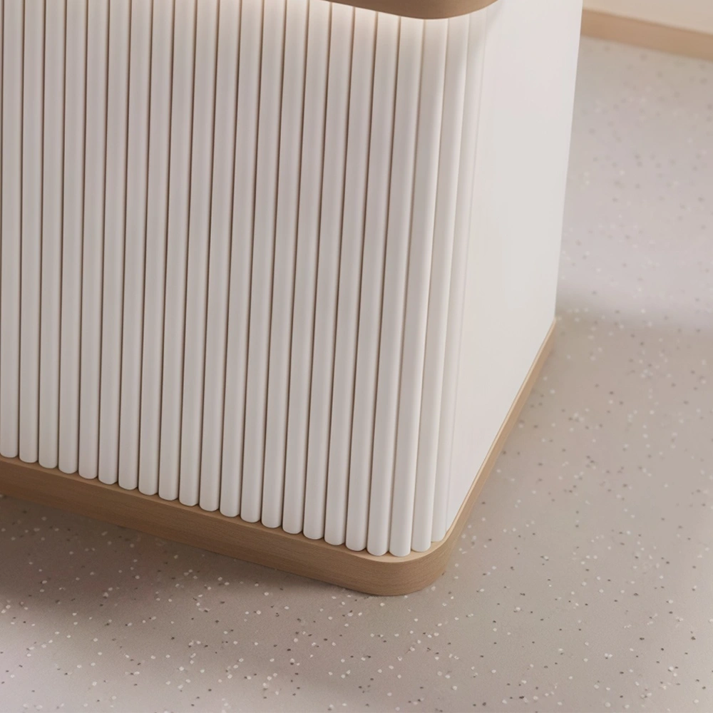 Modern Minimalist Wooden Cashier Counter