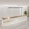Luxury Minimalist Reception Desks For Modern Corporate Offices