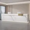 Marble-Lacquer Reception & Cashier Desks