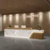 Marble Business-style Reception Desk