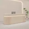 Modern Vertical-striped Luxury Reception Desk