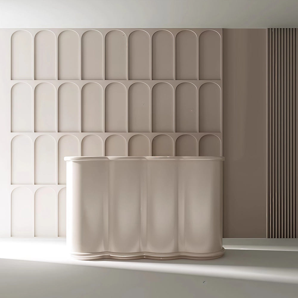 French-style Personalized Reception Desk