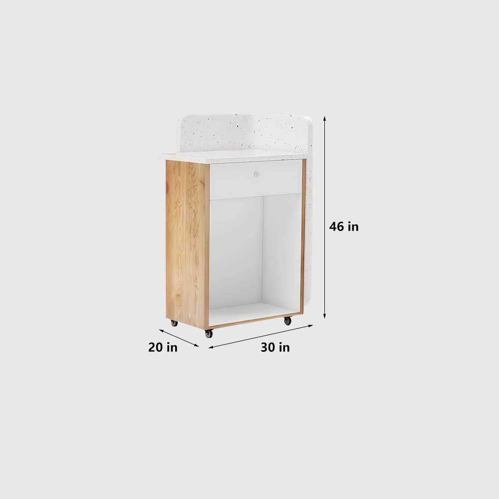 Nordic-style Minimalist Small Reception Desk Nordic-style Minimalist Small Reception Desk