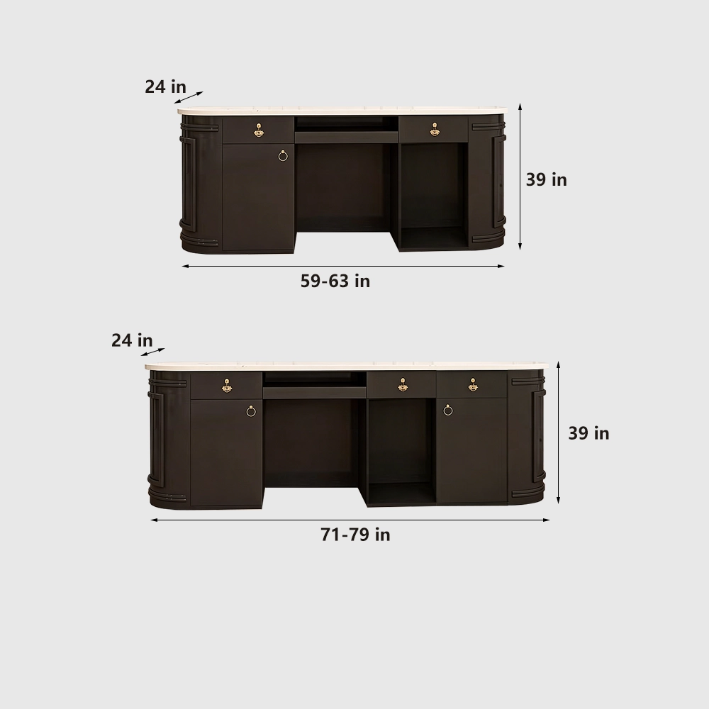 French Vintage Style Cashier Counter