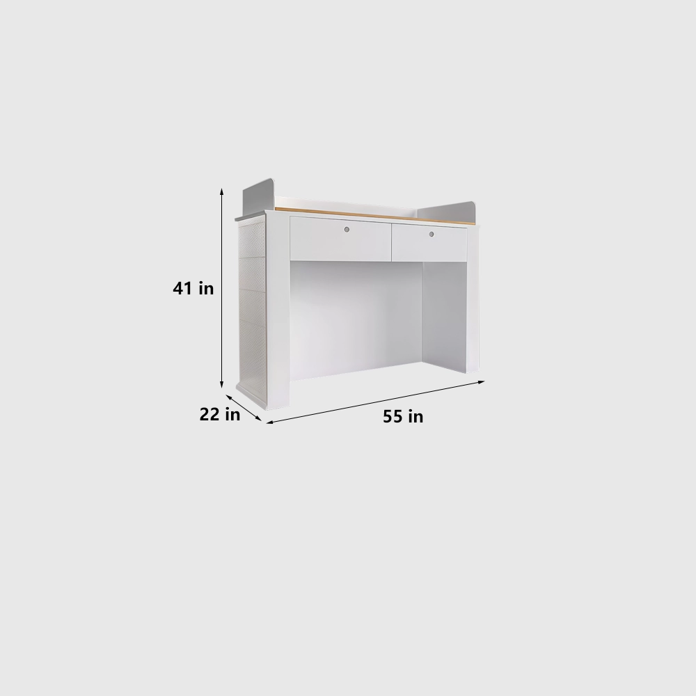 High-end Reception Desk Counter With Painted Finish