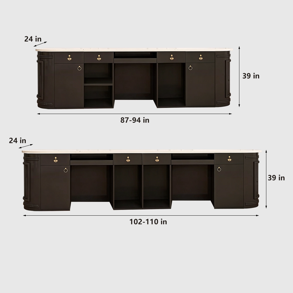 French Vintage Style Cashier Counter