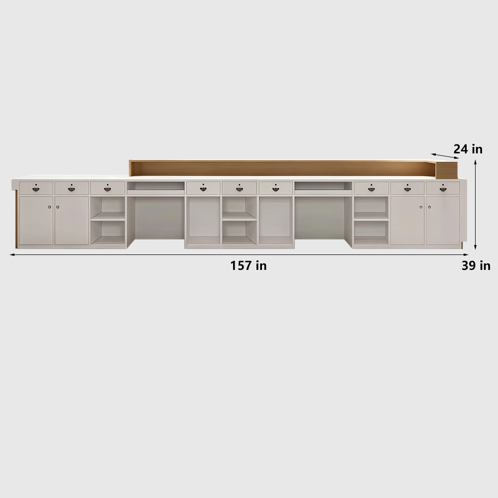 Marble Business-style Reception Desk
