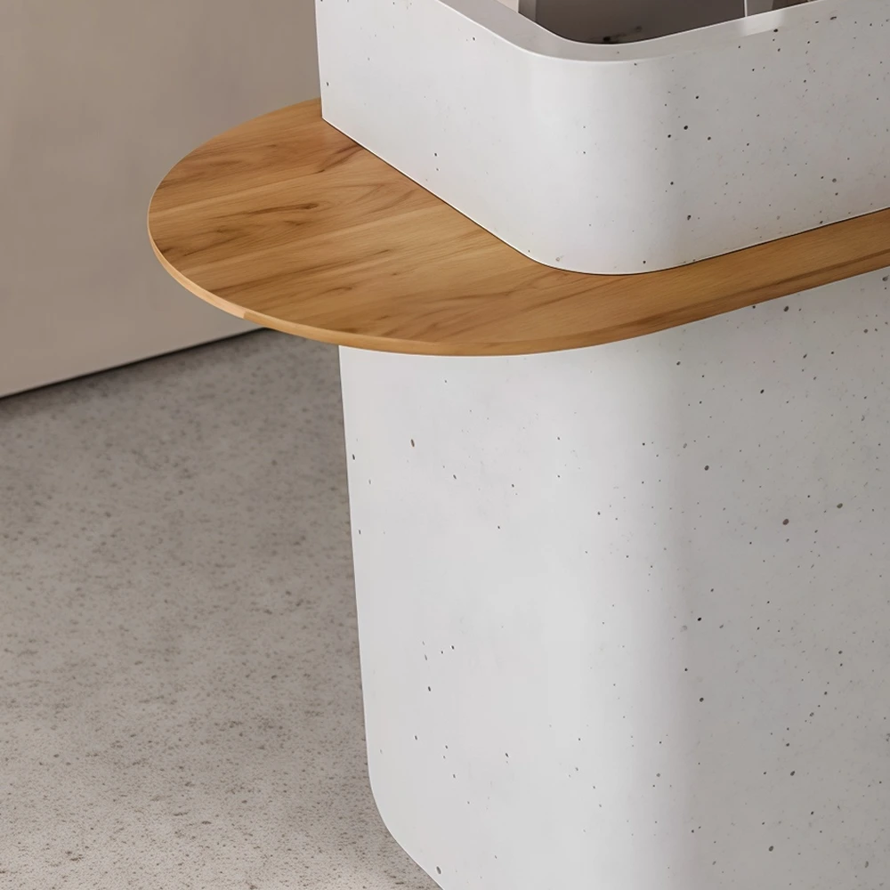 Nordic-style Minimalist Small Reception Desk Nordic-style Minimalist Small Reception Desk