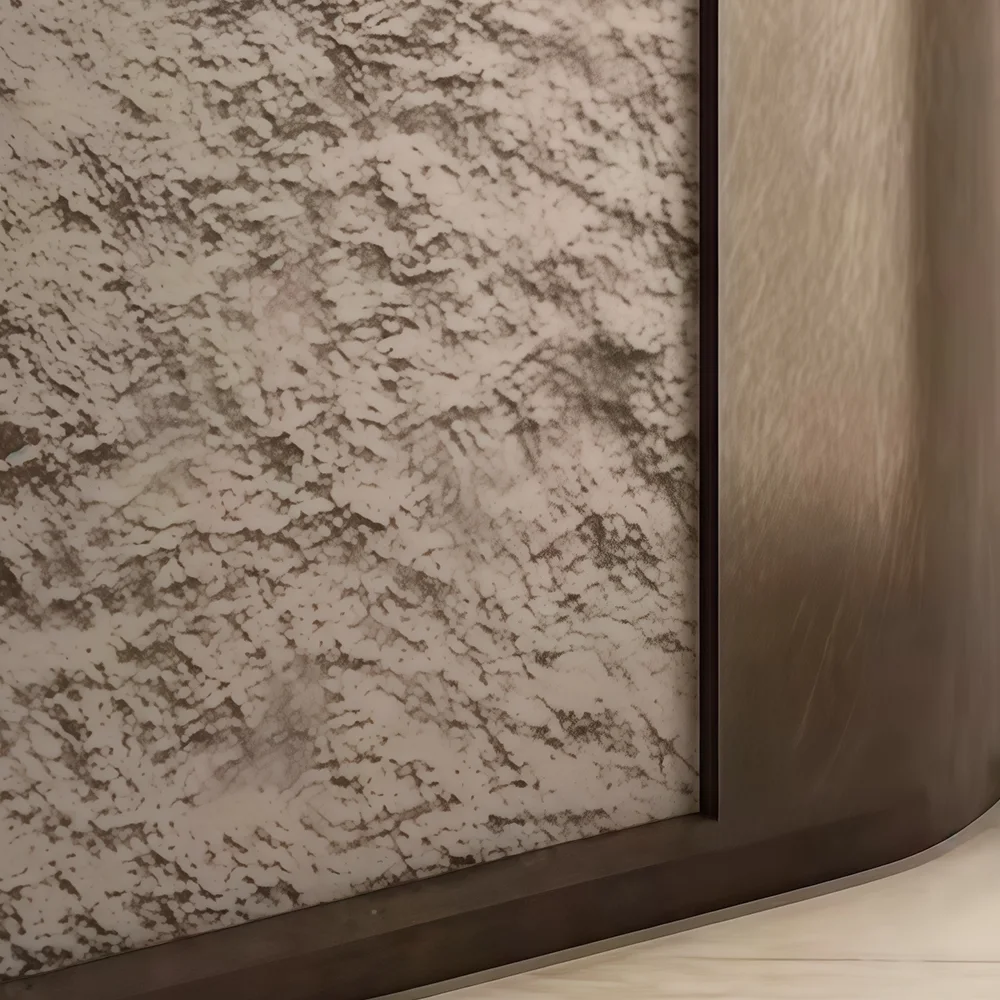 Luxury Stainless Steel Hotel Front Desk