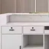 Marble-Lacquer Reception & Cashier Desks
