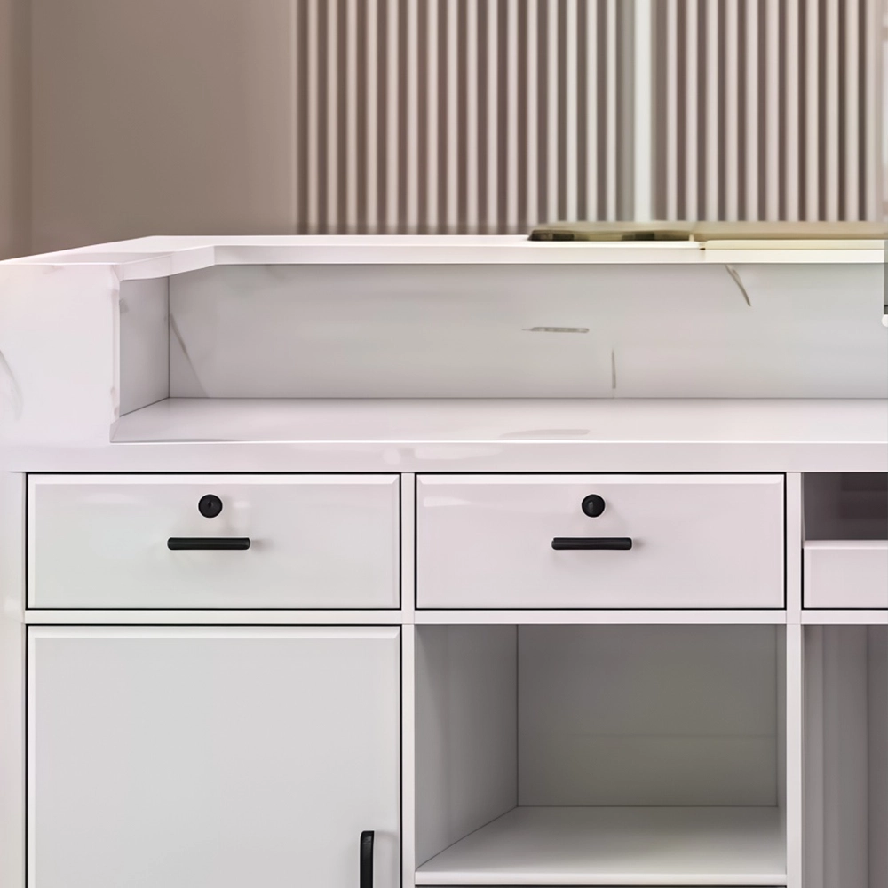 Marble-Lacquer Reception & Cashier Desks