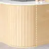 Small Curved Corner Reception Desk