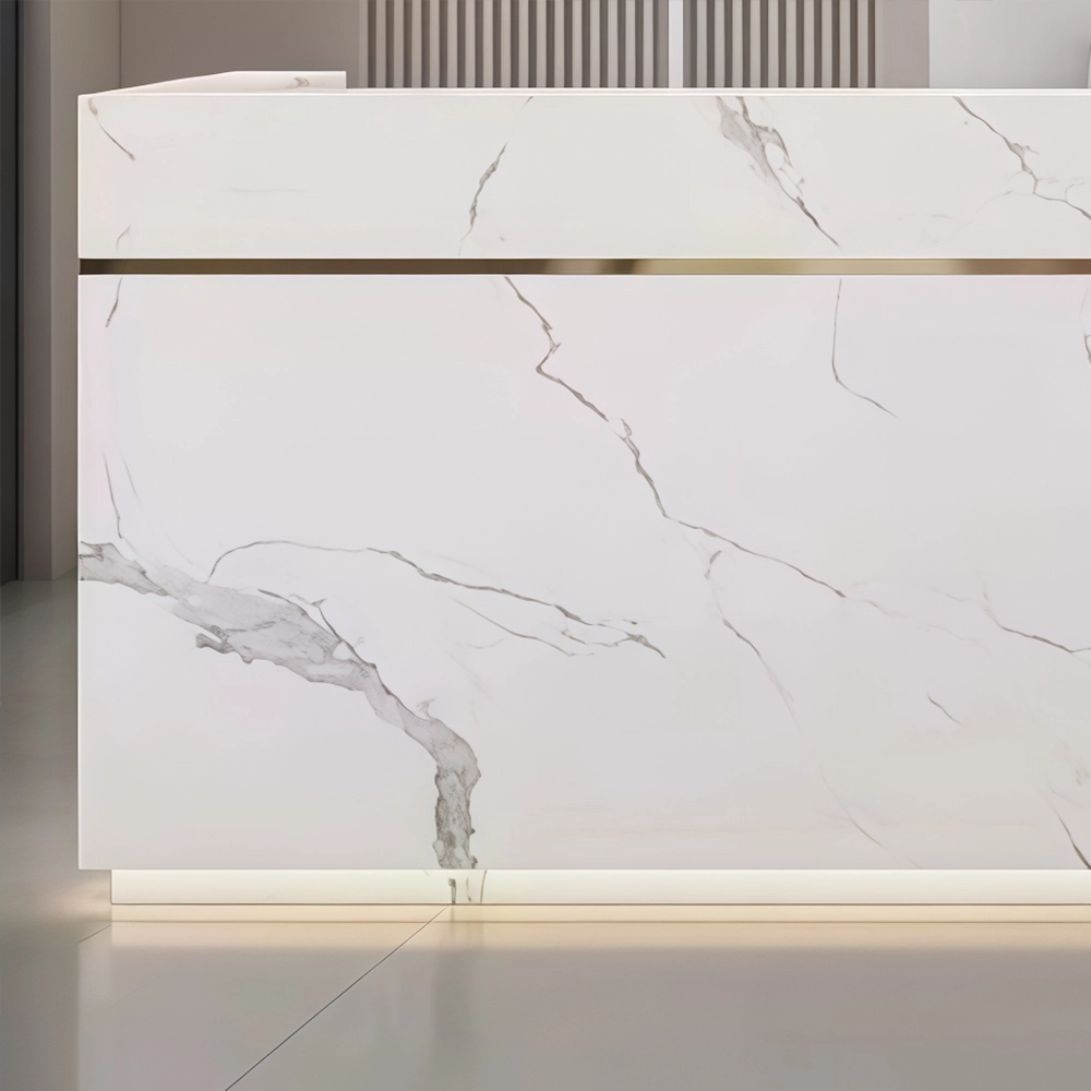 Marble-Lacquer Reception & Cashier Desks