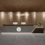 Marble Business-style Reception Desk