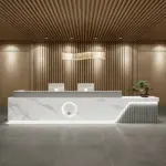 Marble Business-style Reception Desk