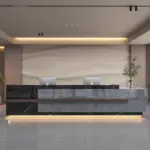 Reception Desks in Composite Stone & Marble For Businesses