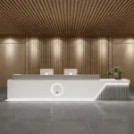 Marble Business-style Reception Desk