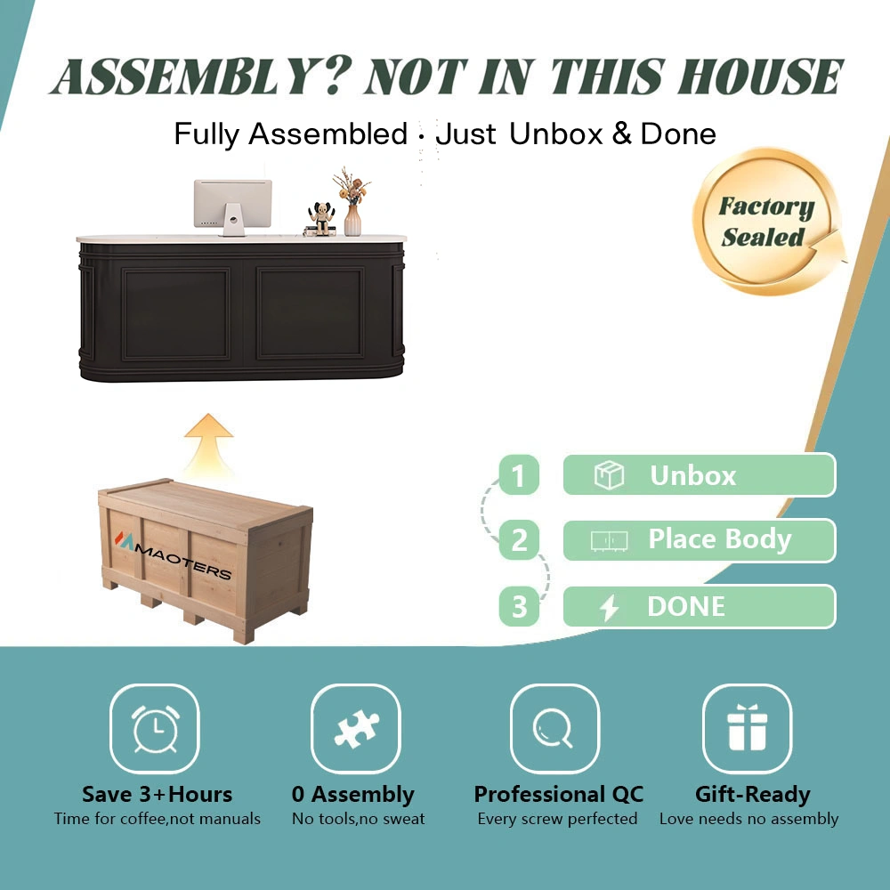 French Vintage Style Cashier Counter