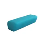 Creative Patchwork Design Long Leather Sofa