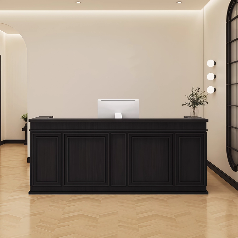 Simple Glossy Front Desk for Stores & Salons - image 12